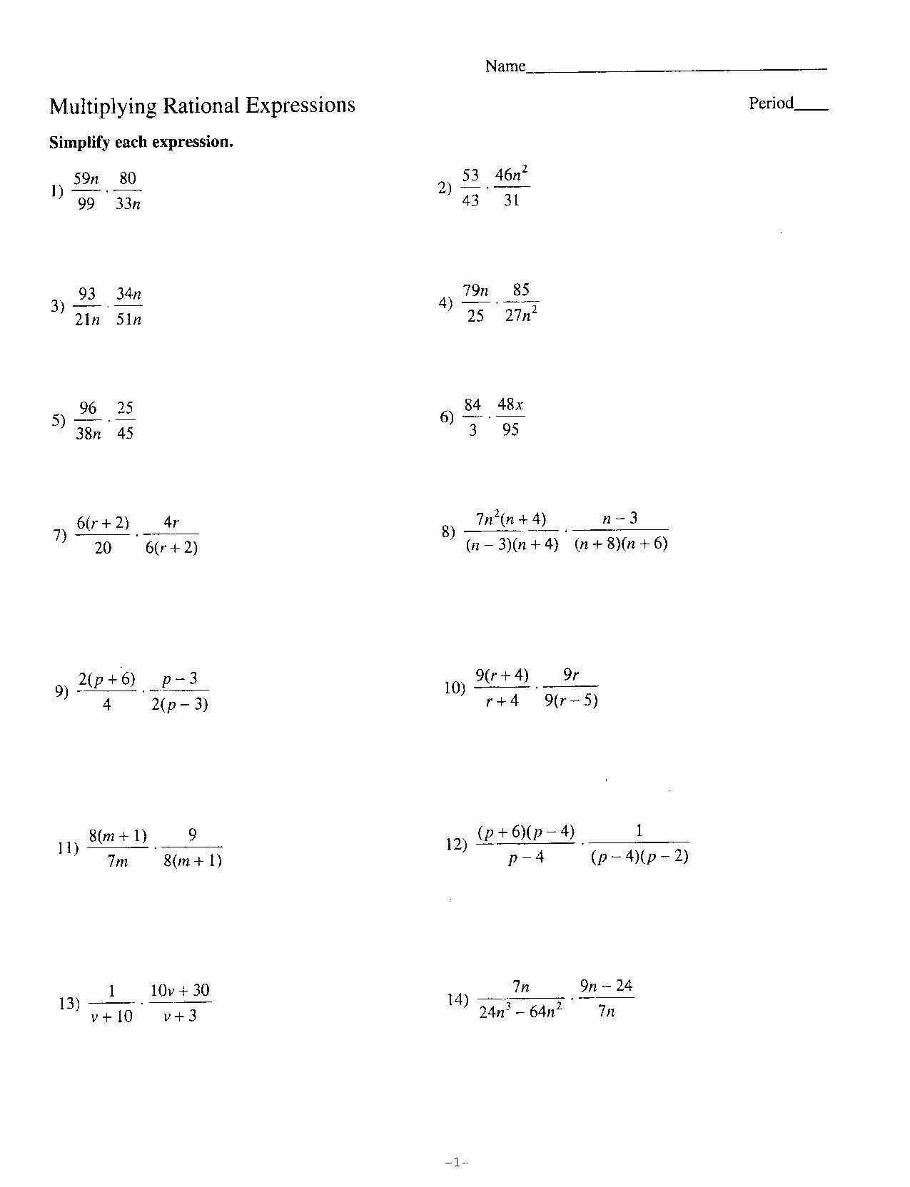 Answer Key Literal Equations Worksheet Answers