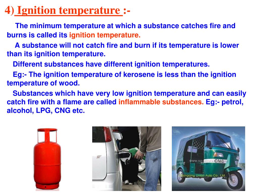 Cng Auto Ignition Temperature