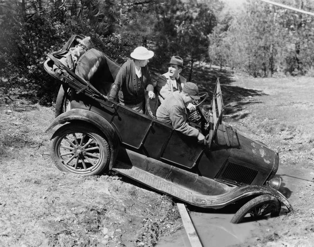 First Automobile Accident