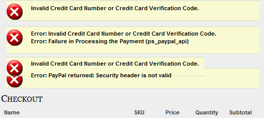 Paypal Personal Auto Verification Failed