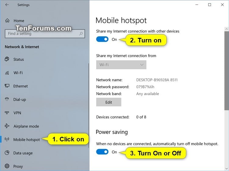 Personal Hotspot Automatically Turns Off